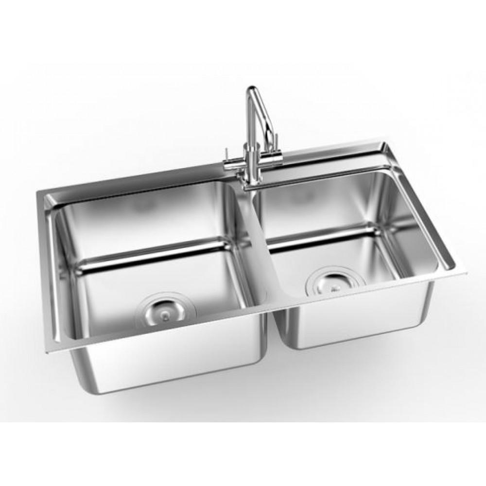 Chậu rửa chén inox 304 với thiết kế thông minh, sang trọng