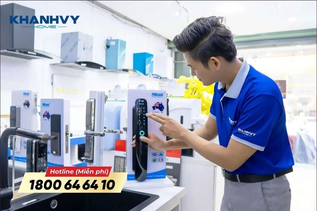 Khánh Vy Home - Nơi cung cấp khóa vân tay giá tốt, chính hãng