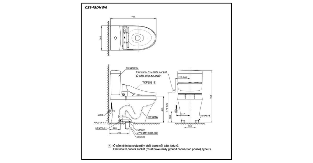 Chuẩn bị mặt bằng lắp đặt bằng phẳng, khô ráo và xác định vị trí lỗ thoát sàn