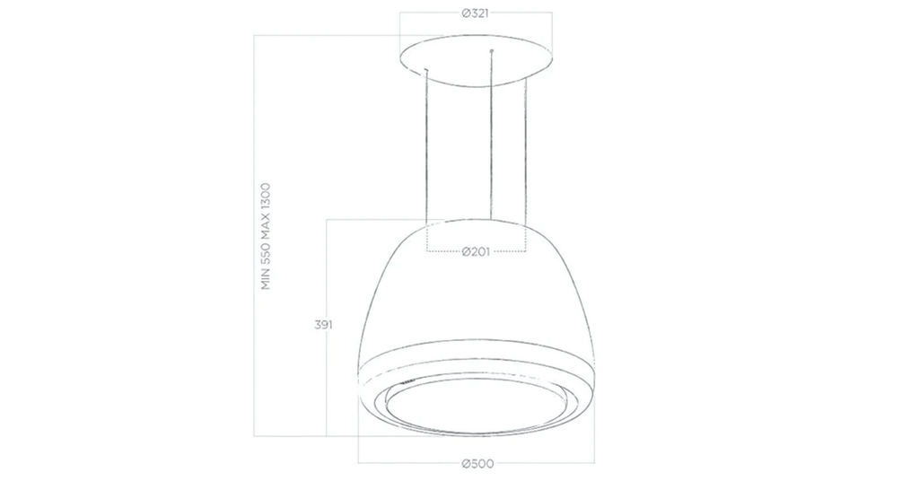 Hướng dẫn sử dụng Máy hút mùi đảo Elica EDITH CLASSICF50 PRF0098360A