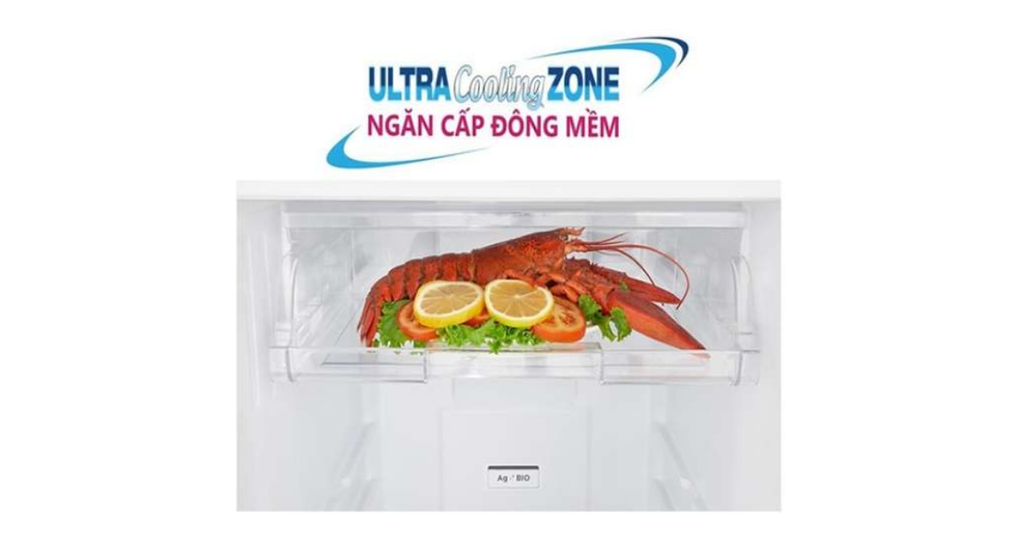 Ngăn đông mềm Optimal Fresh+ giữ thực phẩm tươi lâu mà không cần rã đông