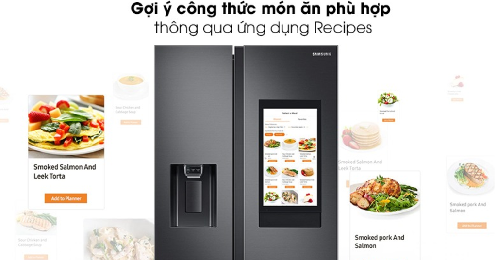 Ứng dụng Recipes gợi ý công thức nấu ăn