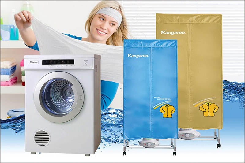 Chọn kiểu dáng tốt nhất khi sấy khô quần áo