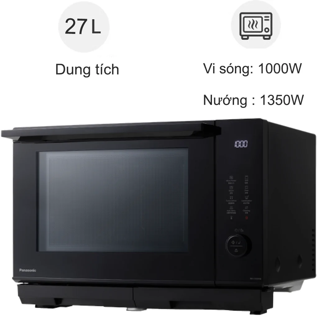 Thiết kế tối giản cùng công suất mạnh mẽ của Panasonic NN-DS59NBYUE