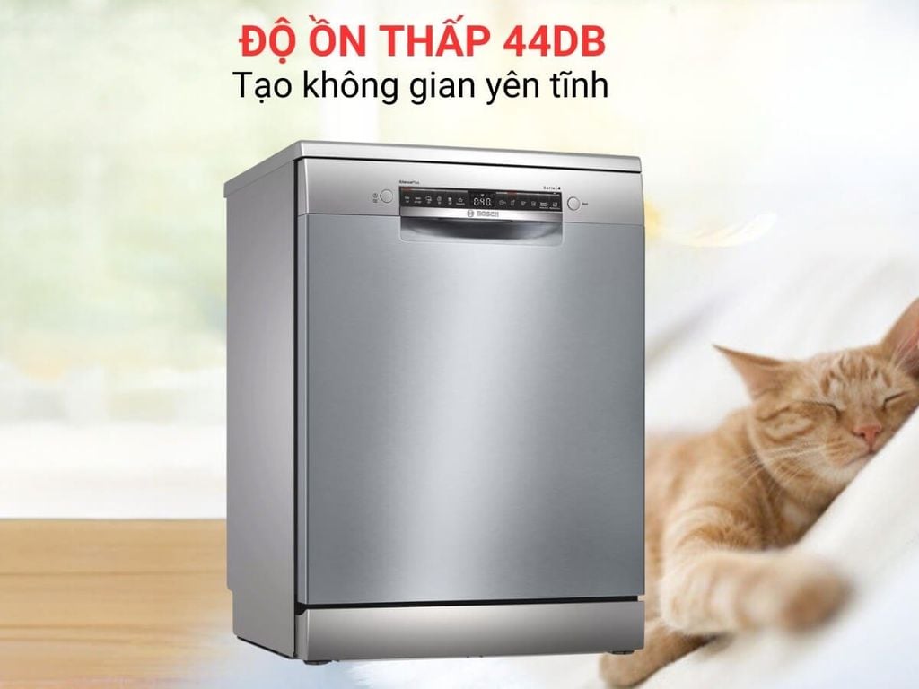 Vận hành êm ái không gây phiền toái