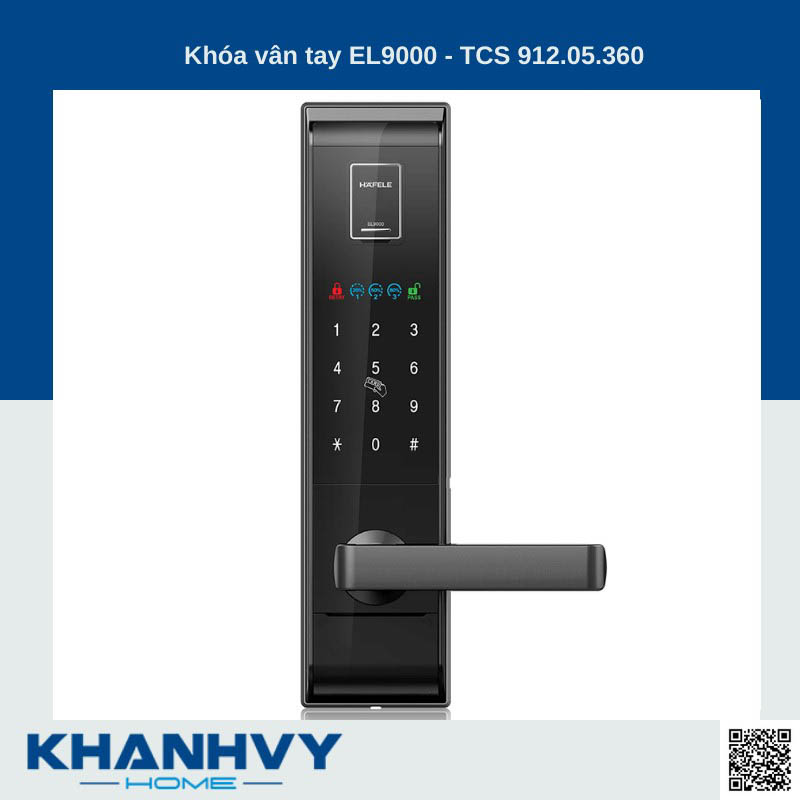 Khóa vân tay Hafele EL9000
