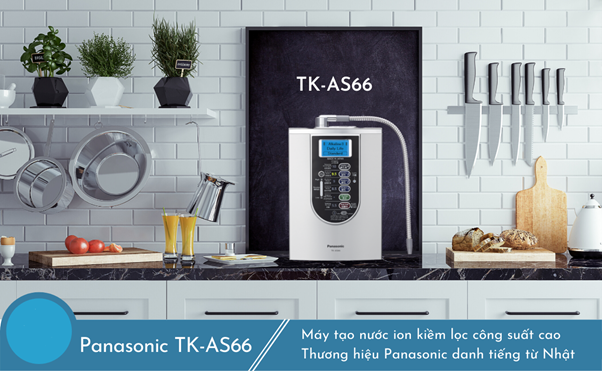 Sản phẩm máy điện giải ion kiềm Panasonic TK-AS66