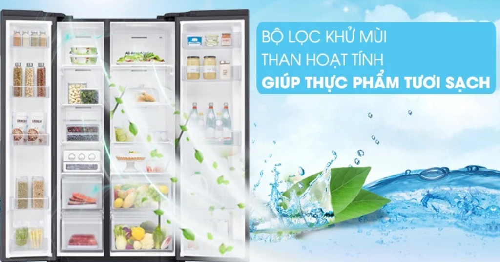 Bộ lọc than hoạt tính khử mùi hiệu quả