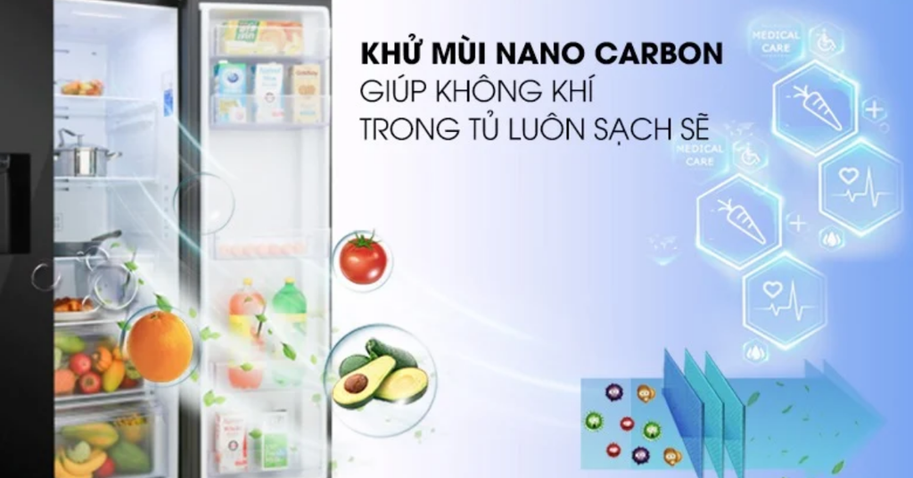 Bộ lọc than hoạt tính khử mùi hiệu quả