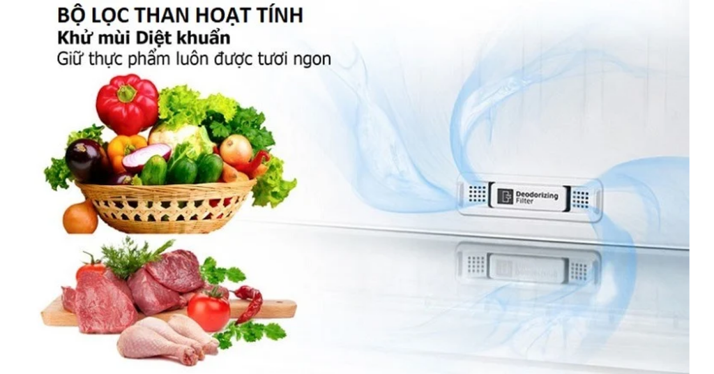 Bộ lọc than hoạt tính khử mùi và kháng khuẩn hiệu quả