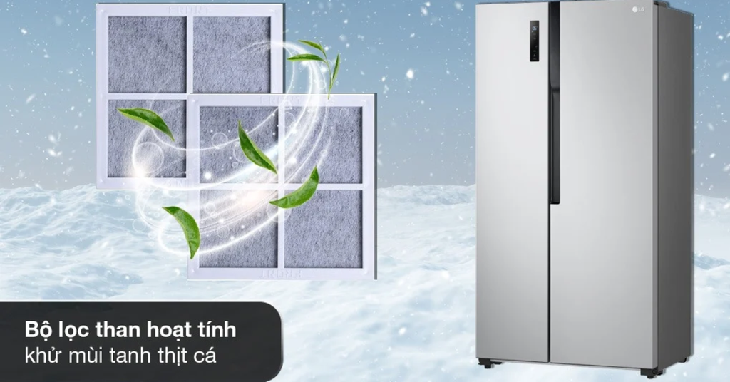 Bộ lọc than hoạt tính kháng khuẩn, khử mùi hiệu quả