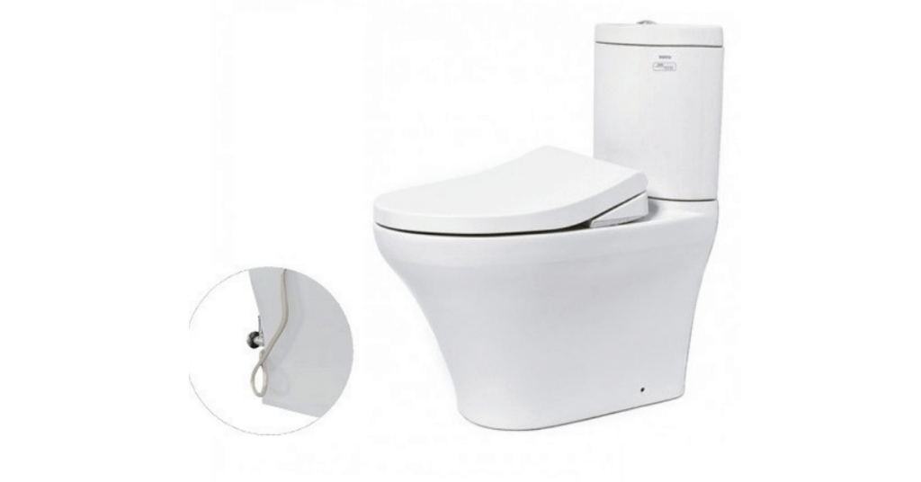 Bề mặt men sứ nhẵn mịn, chống bám bẩn hiệu quả