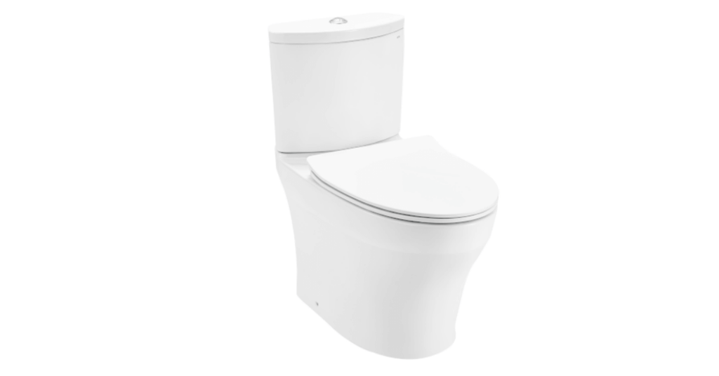Bề mặt men sứ nhẵn mịn, chống bám bẩn và dễ dàng vệ sinh.