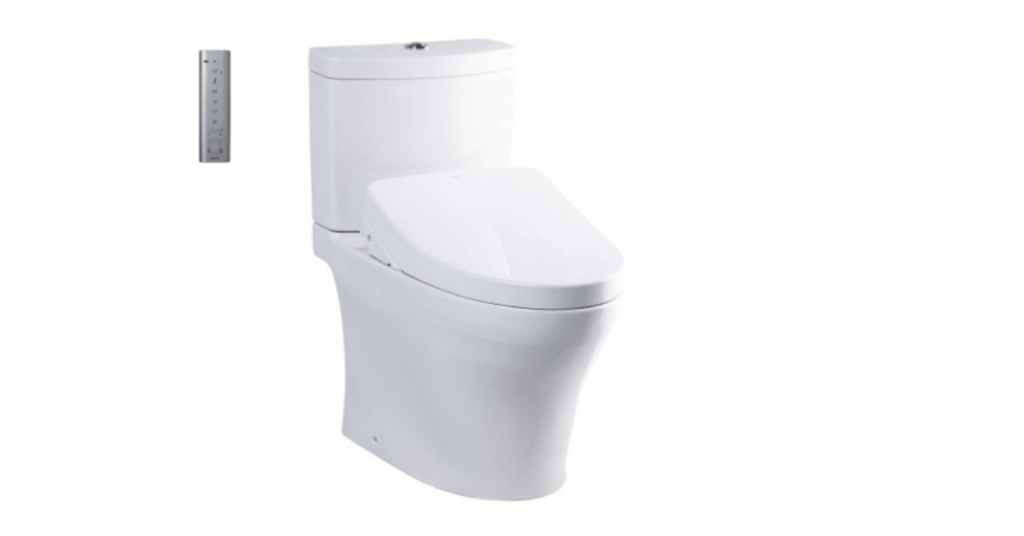 Bàn cầu hai khối TOTO CS769CDRW12 nắp rửa điện tử WASHLET
