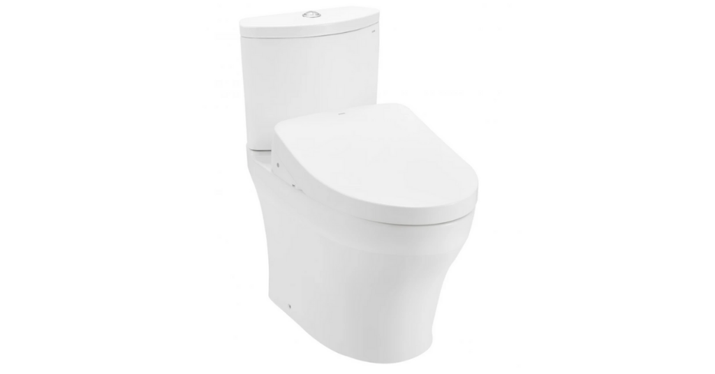 Bàn cầu hai khối TOTO CS838CDW12 nắp rửa điện tử WASHLET