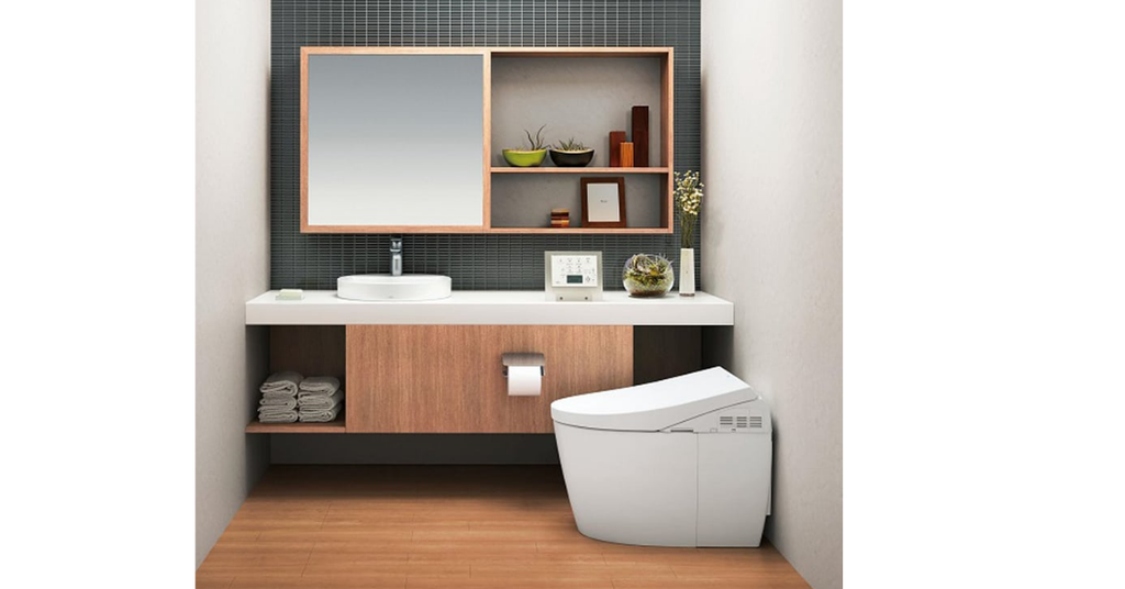 Bàn cầu hai khối TOTO CS986GW7 nắp rửa điện tử WASHLET