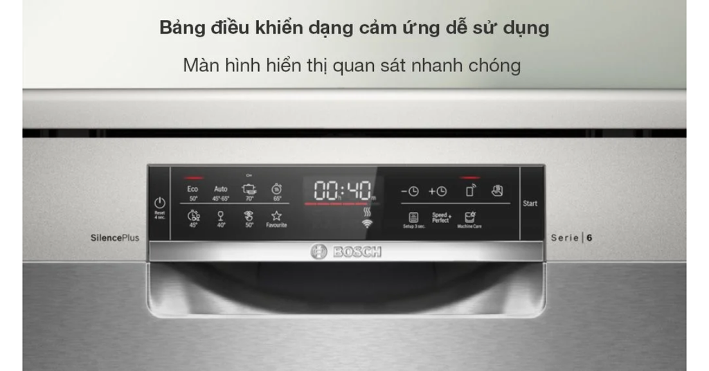 Bảng điều khiển cảm ứng và màn hình hiển thị