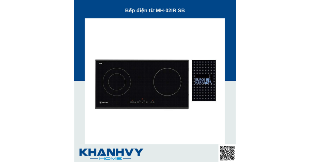 Bếp điện từ Malloca MH-02IR SB