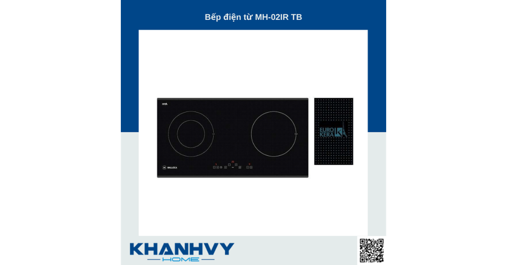 Bếp điện từ Malloca MH-02IR TB