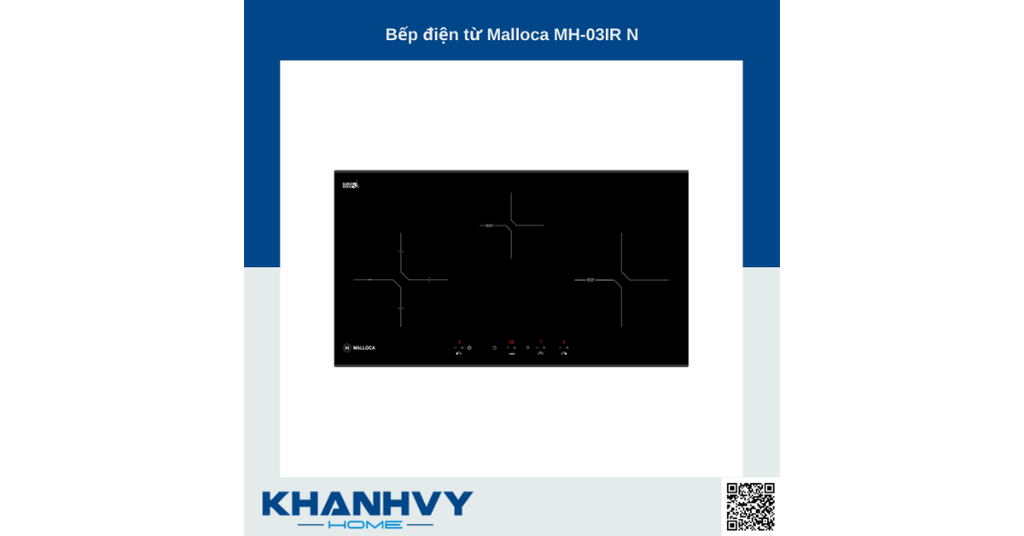 Bếp điện từ Malloca MH-03IR N