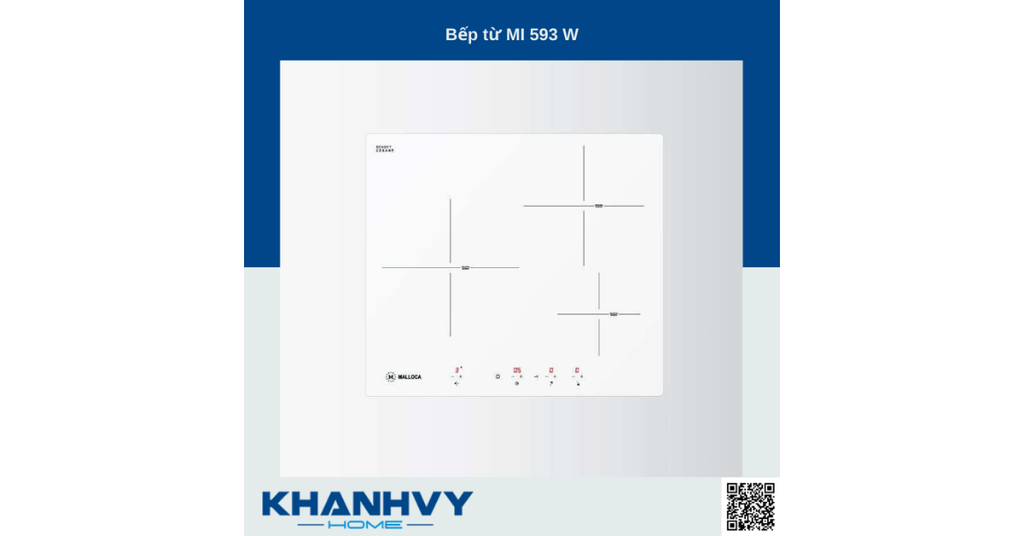 Bếp từ Malloca MI 593 W