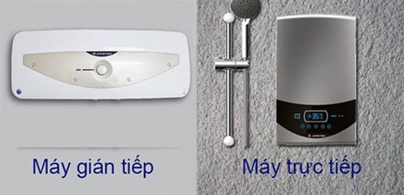Bình nước nóng trực tiếp và gián tiếp