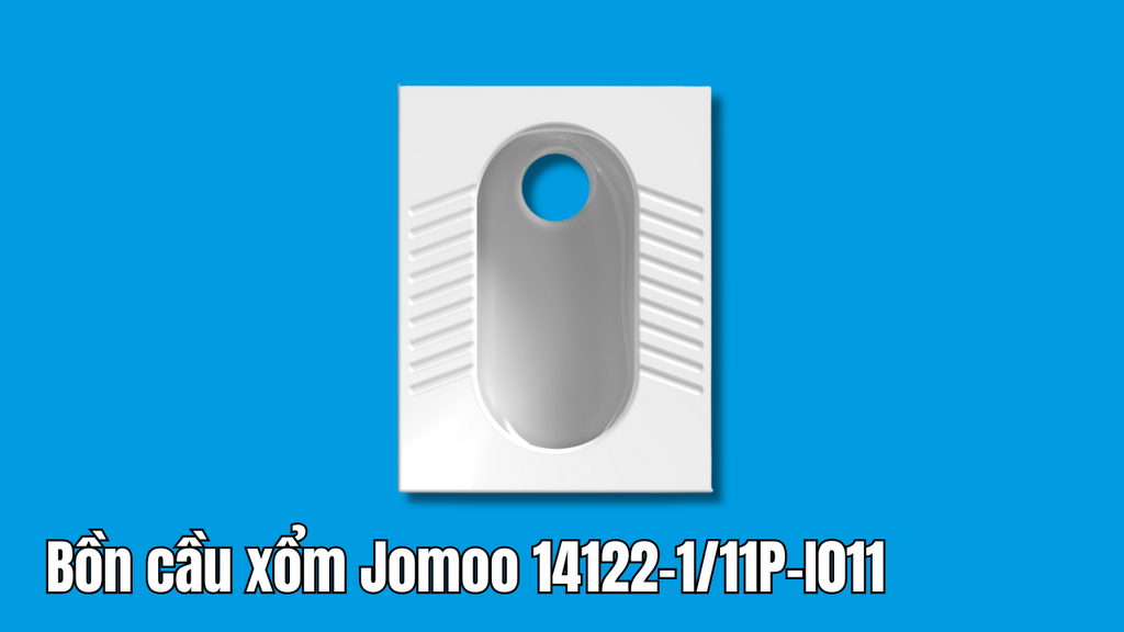 Bồn cầu xổm Jomoo 14122-1/11P-IO11 hiện đại