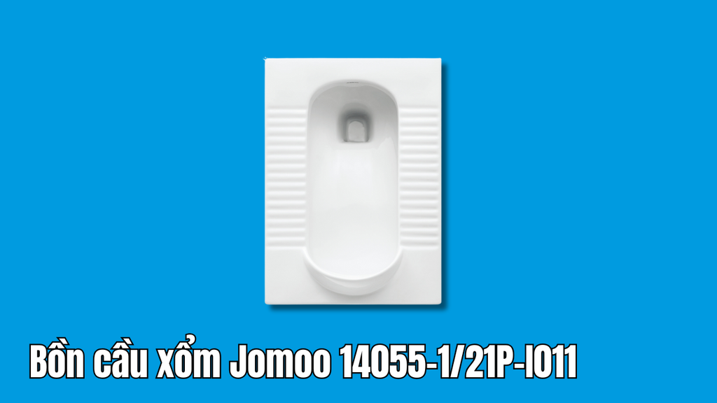 Bồn cầu xổm Jomoo 14055-1/21P-IO11 cao cấp