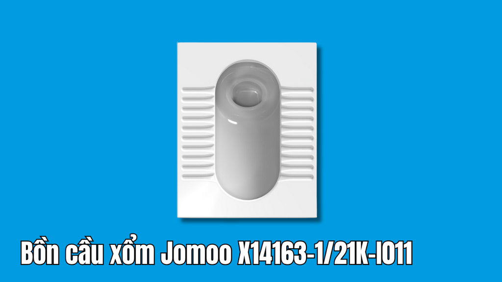 Bồn cầu xổm Jomoo X14163-1/21K-IO11 chính hãng