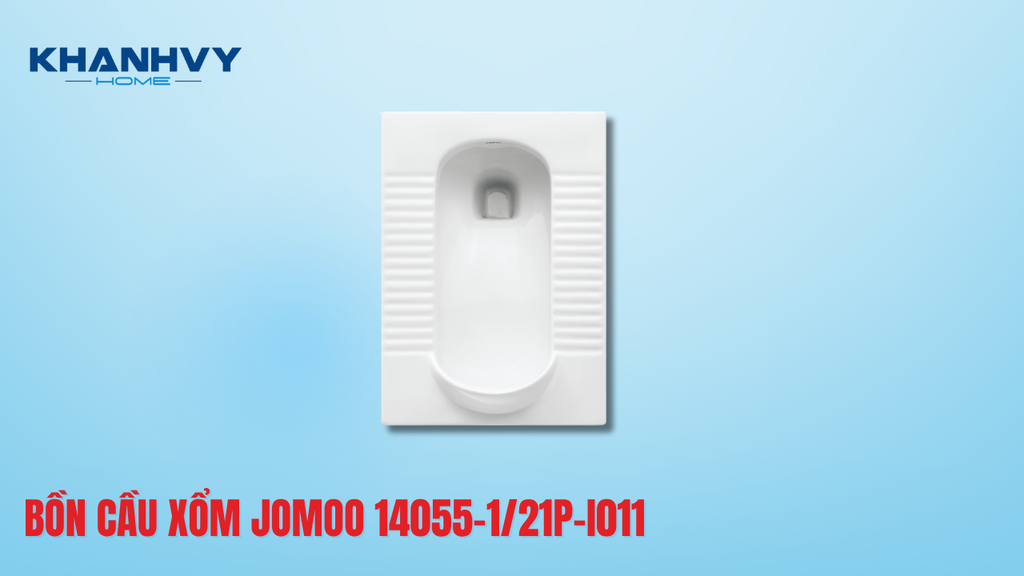 Bồn cầu xổm Jomoo 14055-1/21P-I011