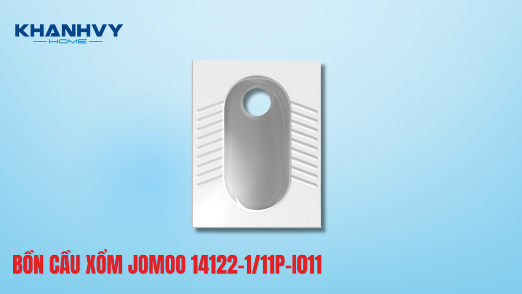 Bồn cầu xổm Jomoo 14122-1/11P-I011