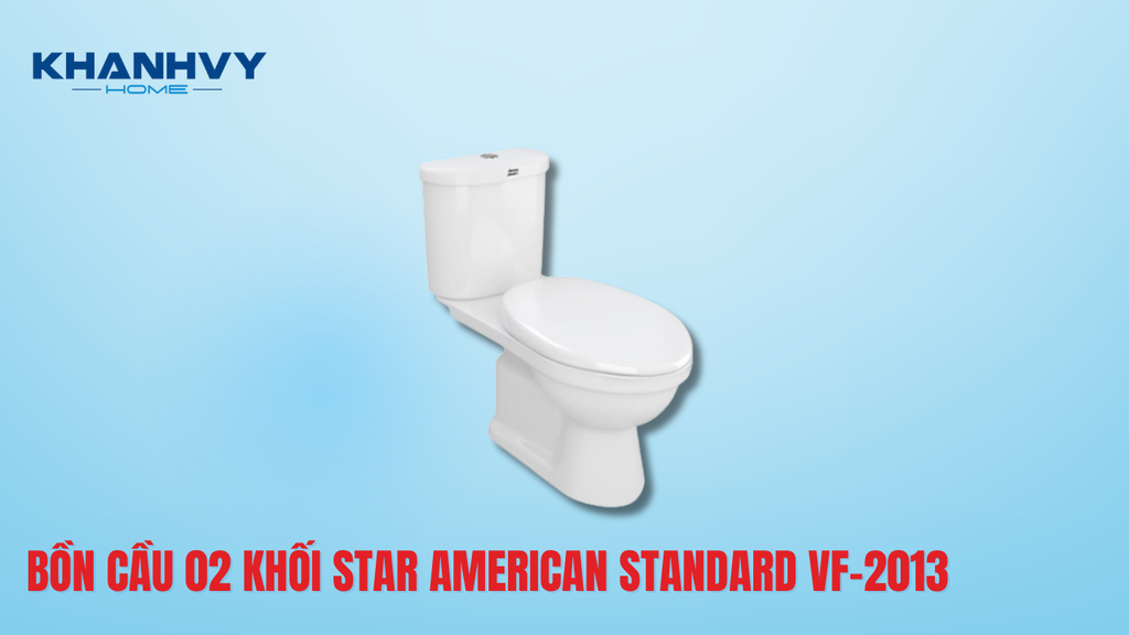 Bồn cầu 02 khối Star American Standard VF-2013