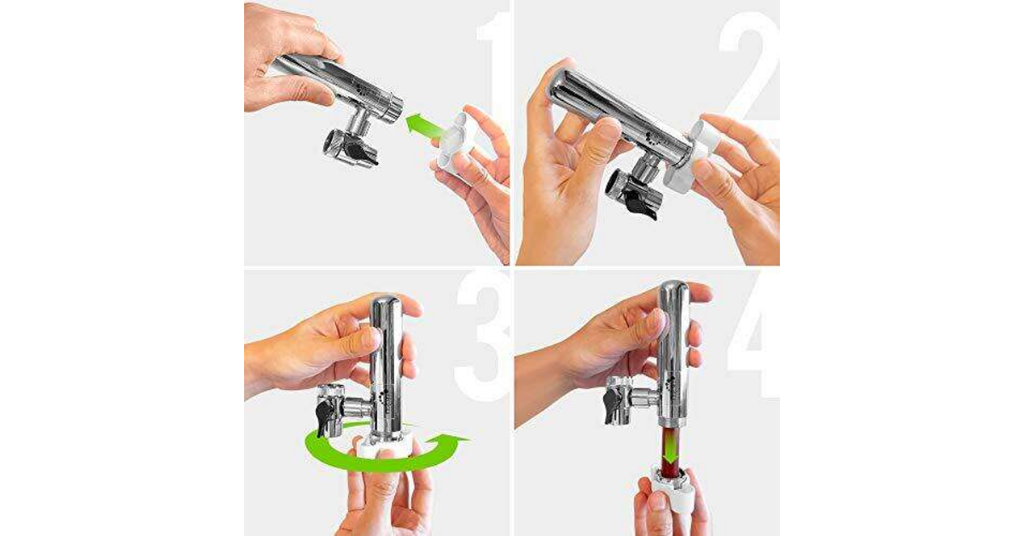 Cách lắp đặt Máy lọc nước tại vòi Geyser Euro M
