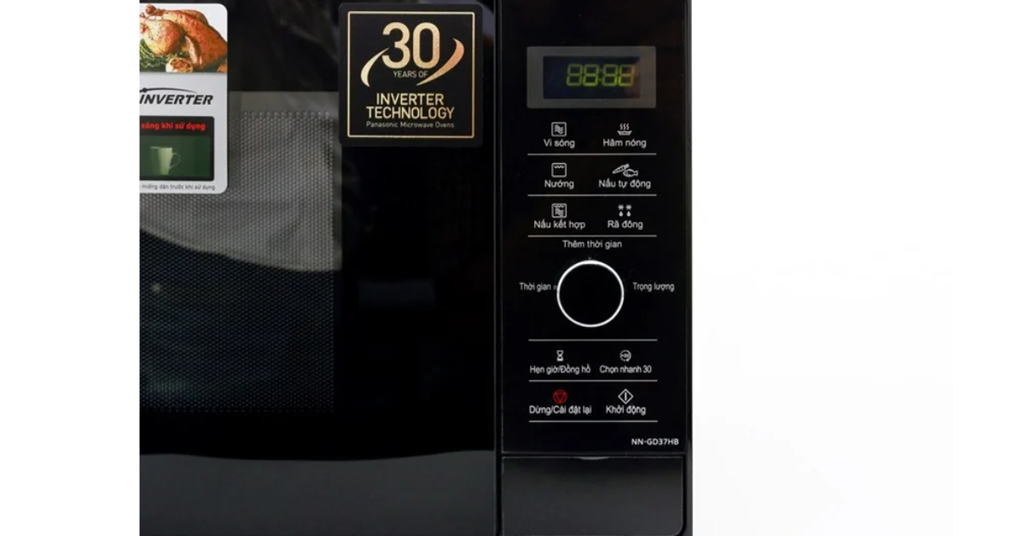 Cách sử dụng Lò vi sóng kết hợp nướng Panasonic NNGD37HBYUE