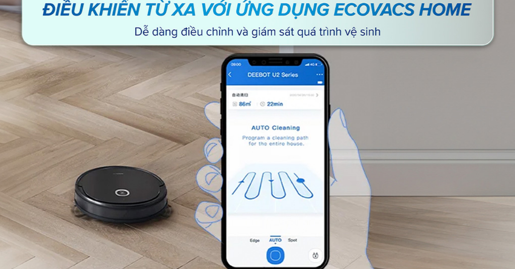Cách vệ sinh và bảo dưỡng Robot hút bụi Ecovacs U2 Pro