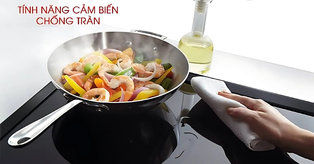 Đặc điểm nổi bật của Bếp từ kết hợp 2 vùng nấu Bosch PVS775FC5E Series 6