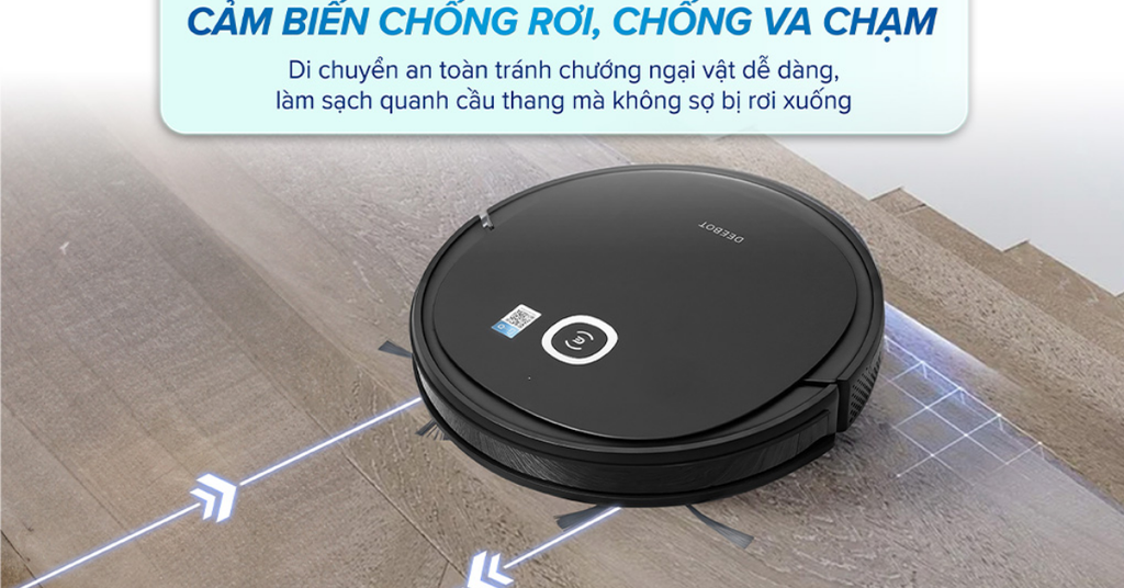 Cảm biến chống va chạm và chống rơi – Bảo vệ robot và đồ đạc