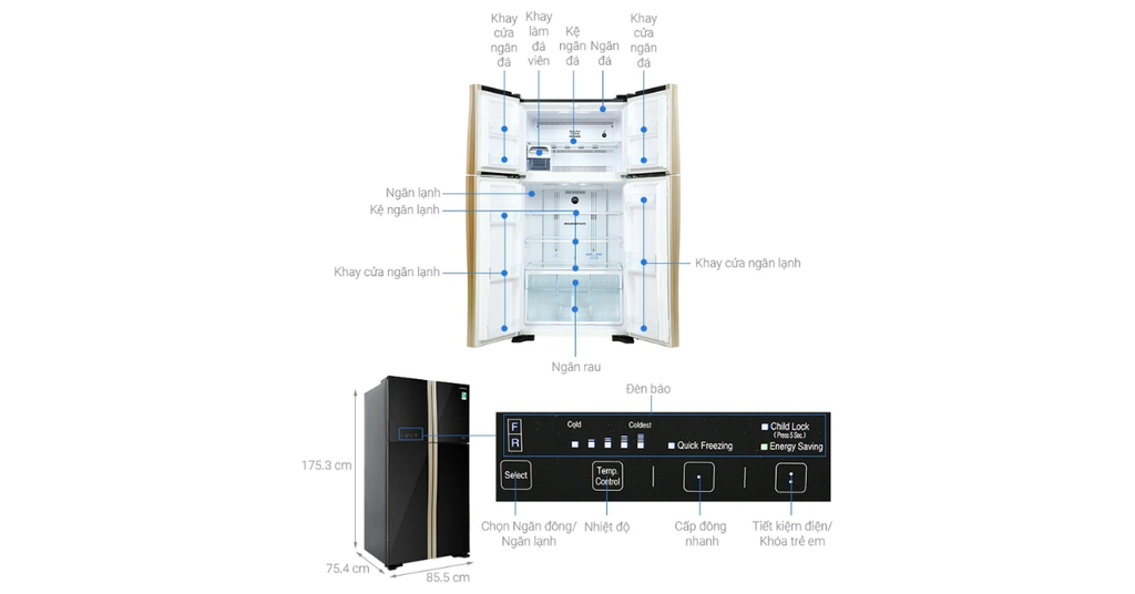 Công nghệ Inverter tiết kiệm điện, vận hành êm ái