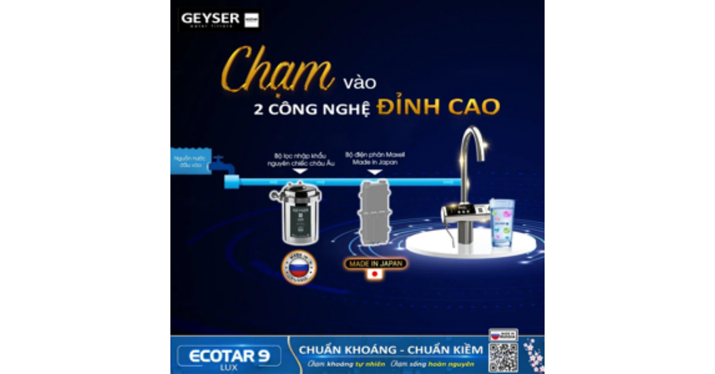 Công nghệ lọc Aragon BIO 6 in 1 độc quyền