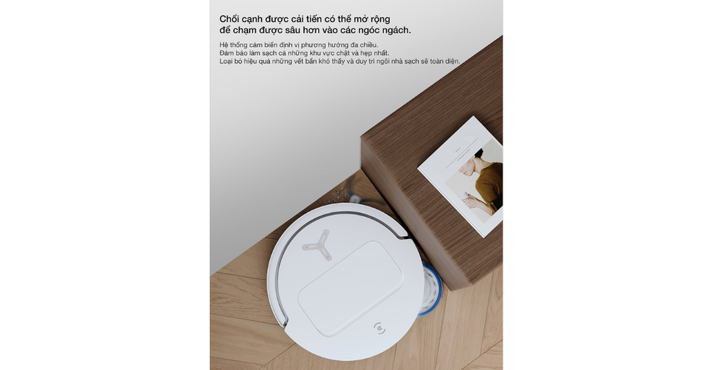 Công nghệ lau nhà OZMO™ Turbo kết hợp lau cạnh TruEdge 2.0