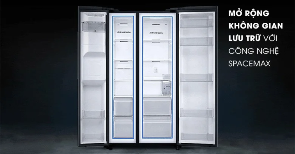Công nghệ SpaceMax™ mở rộng không gian lưu trữ