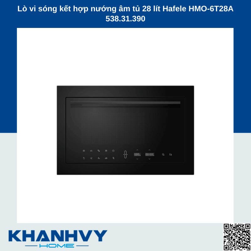 Lò vi sóng âm tủ 28 lít Hafele HMO-6T28A 538.31.390