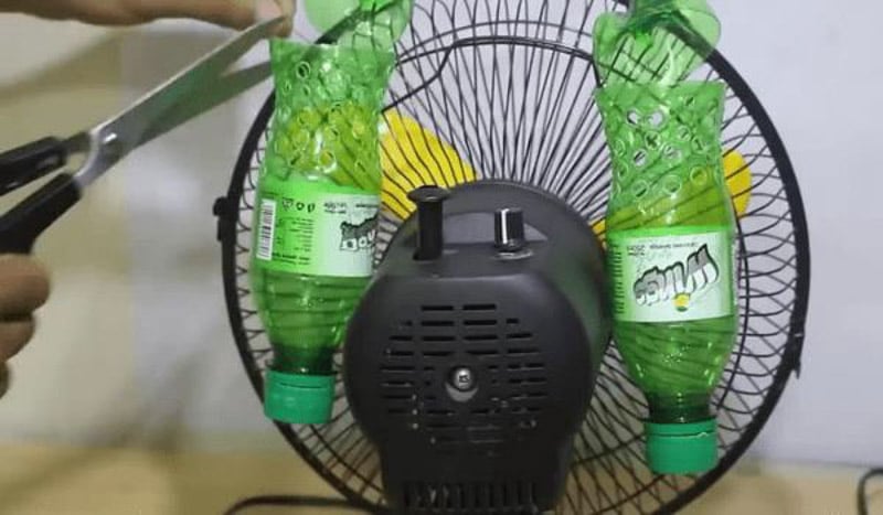 Cách làm quạt hơi nước siêu đơn giản