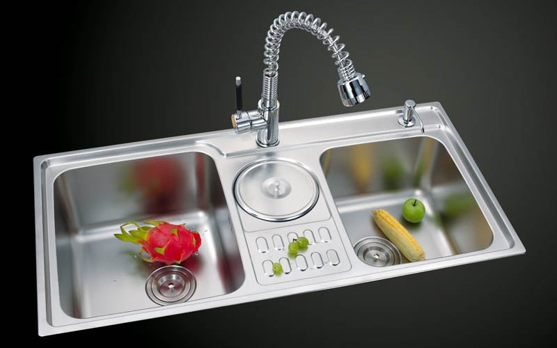 Cách lắp đặt bồn rửa chén âm