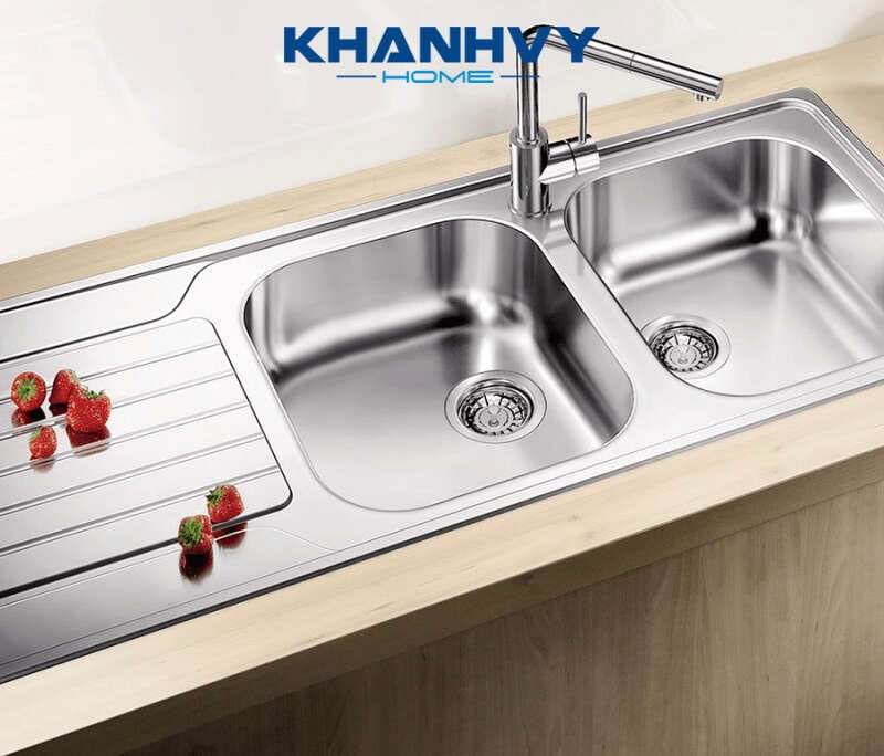 8 bước lắp đặt bồn rửa chén âm