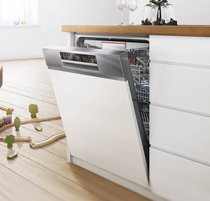 Cách lắp đặt máy rửa chén âm tủ