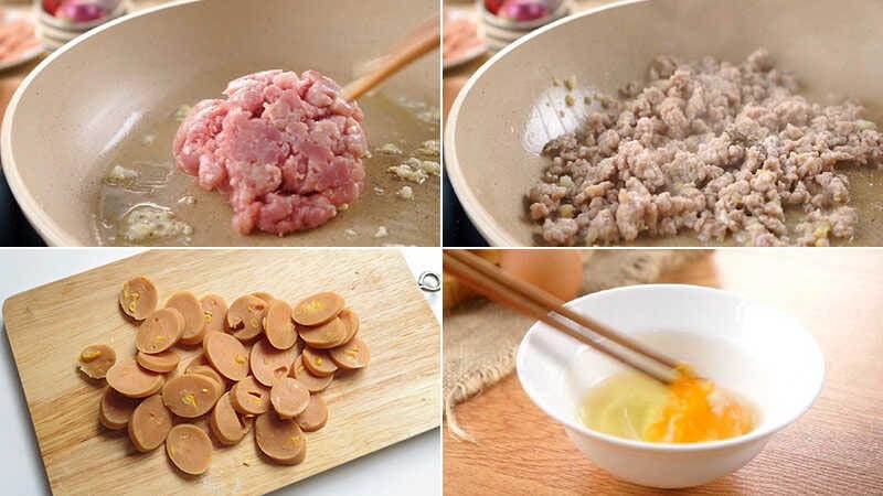 Sơ chế nguyên liệu làm bánh tráng nướng