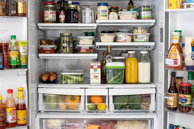 Để thực phẩm hay sử dụng ở vị trí dễ lấy