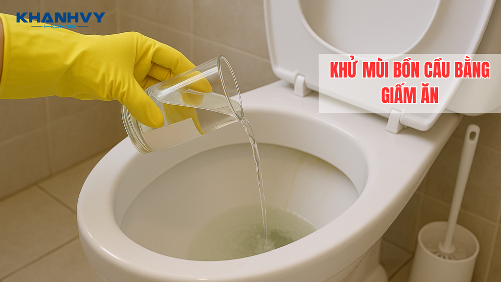 Giấm ăn có thể tiêu diệt vi khuẩn và loại bỏ mùi hôi