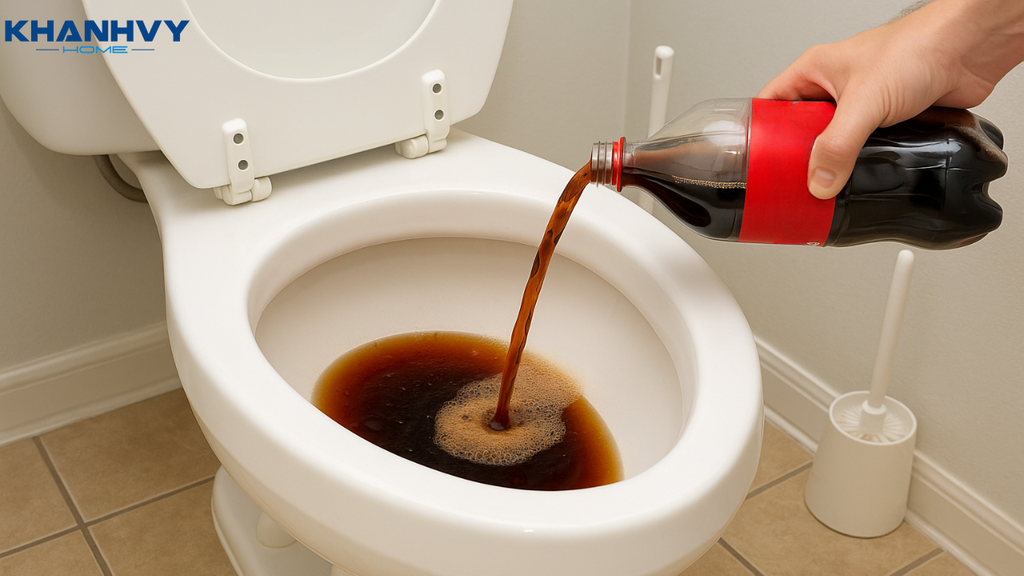 Coca Cola giúp loại bỏ mảng bám trong đường ống
